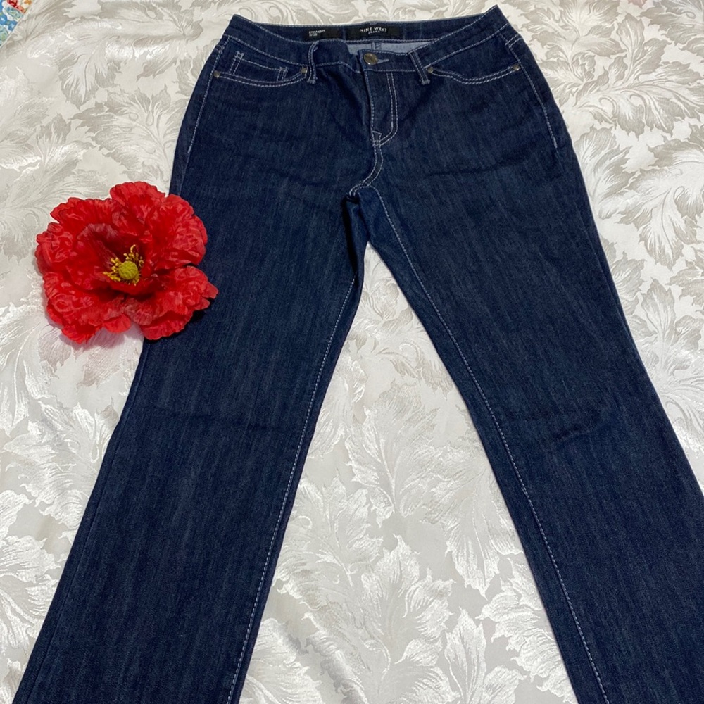 Nine West Straight Leg Jeans NWOT - Picture 2 of 10